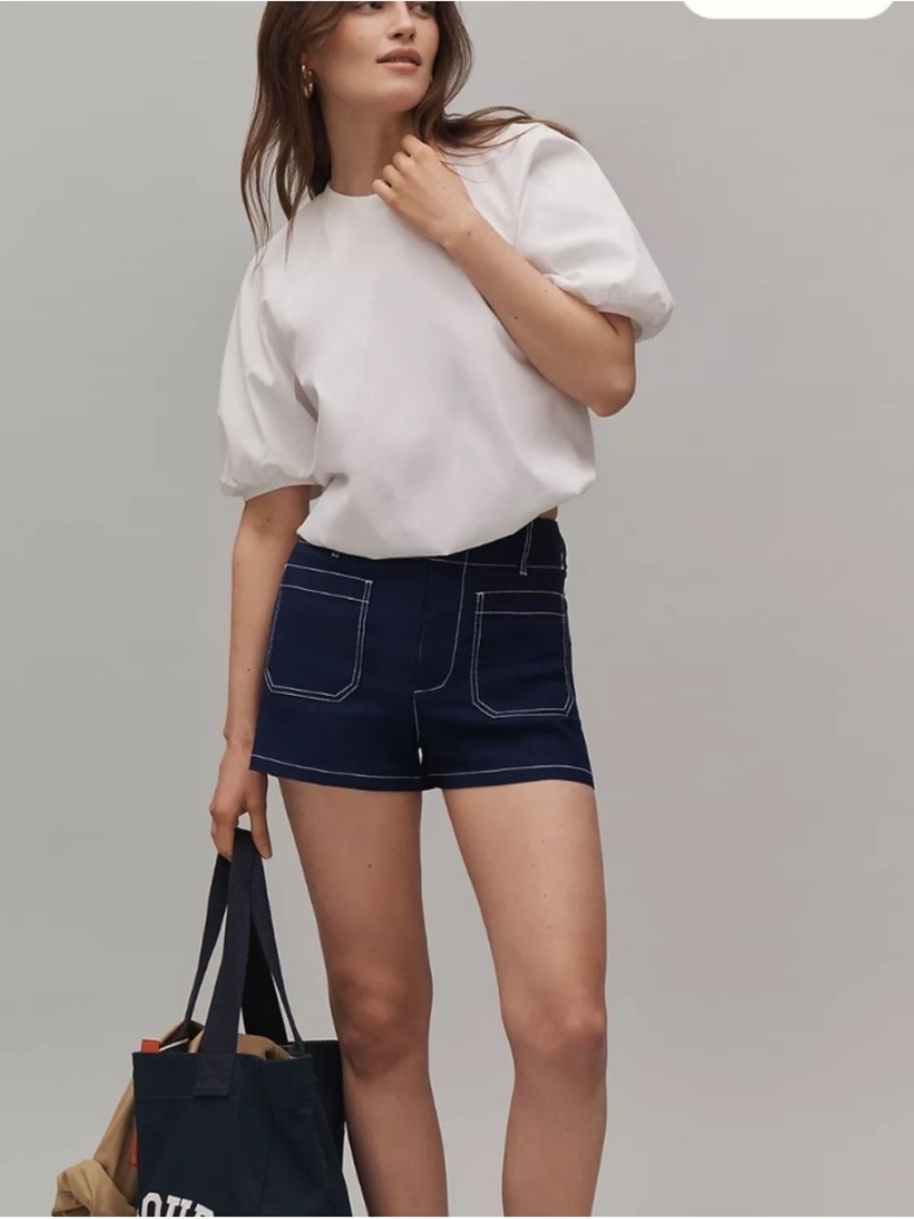 Anthropologie Colette Contrast-Stitch Size 30 NWT